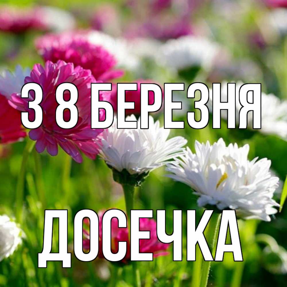 Открытка на каждый день з підписом, Досечка З 8 БЕРЕЗНЯ международный женский день 1 Прикольна листівка з побажанням онлайн скачати безкоштовно 