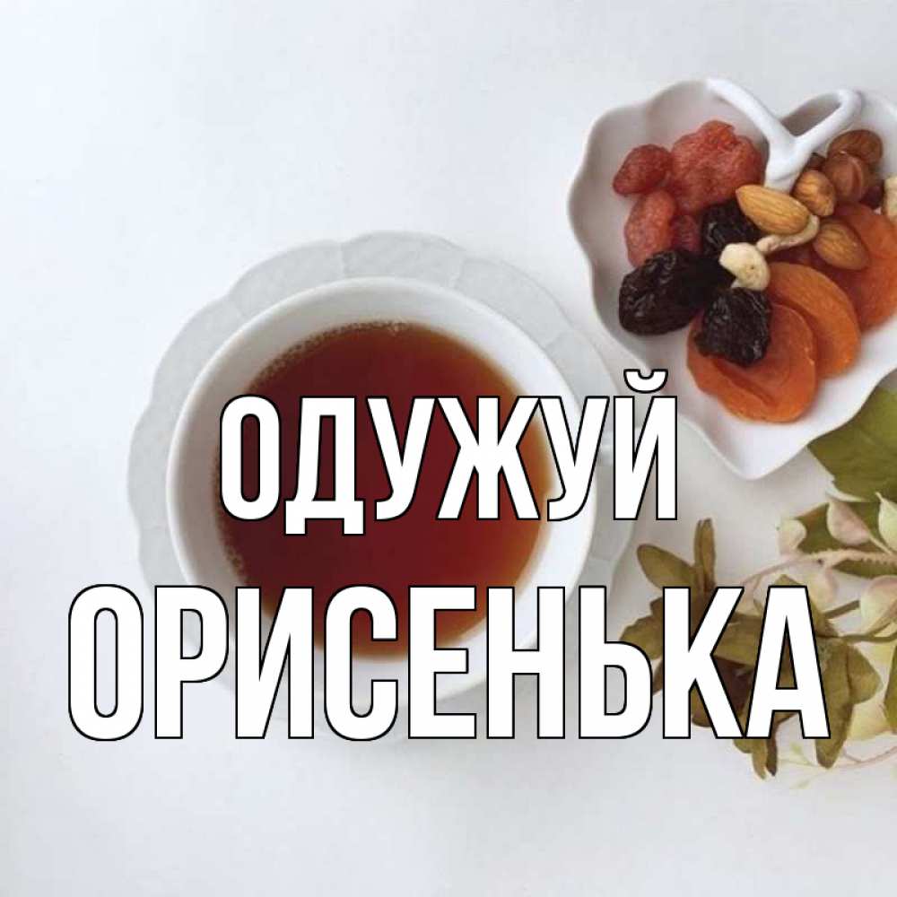 Открытка на каждый день з підписом, Орисенька Одужуй неизвестные растения Прикольна листівка з побажанням онлайн скачати безкоштовно 