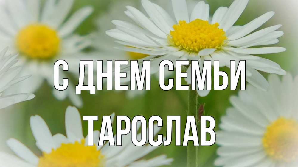 Открытка на каждый день з підписом, Тарослав С днем семьи с днем семьи  1 Прикольна листівка з побажанням онлайн скачати безкоштовно 