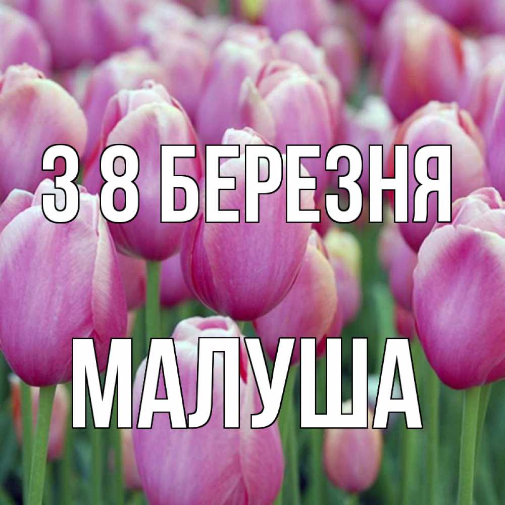 Открытка на каждый день з підписом, Малуша З 8 БЕРЕЗНЯ на международный женский день 3 Прикольна листівка з побажанням онлайн скачати безкоштовно 