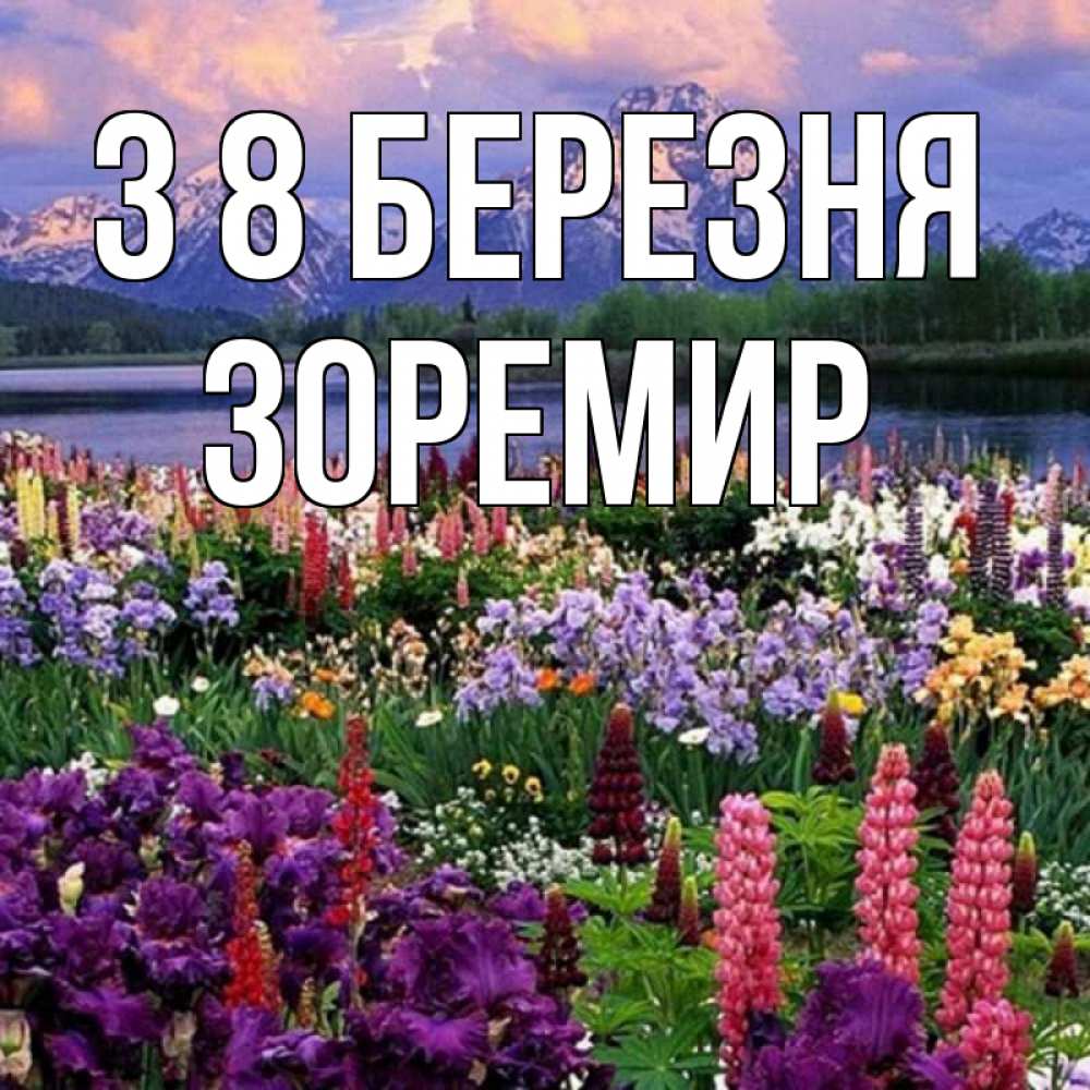 Открытка на каждый день з підписом, Зоремир З 8 БЕРЕЗНЯ международный женский день Прикольна листівка з побажанням онлайн скачати безкоштовно 