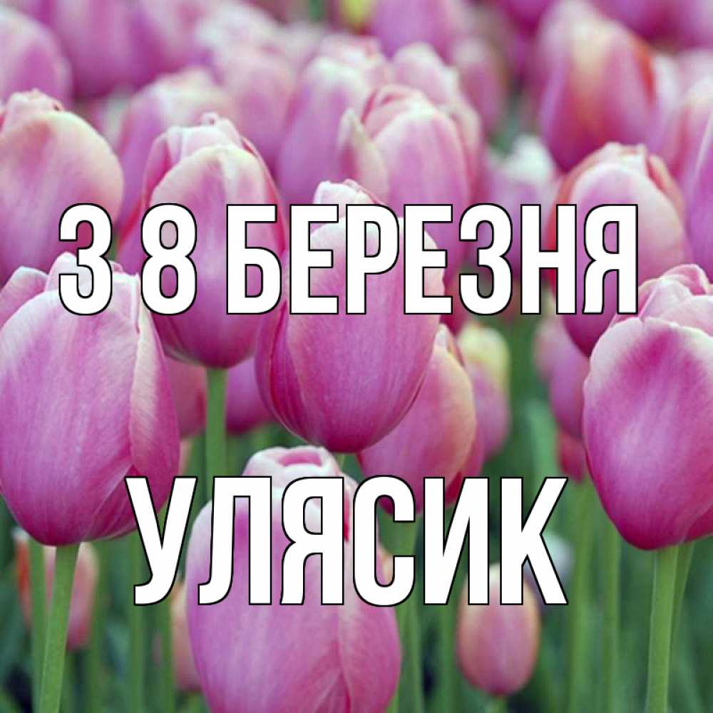 Открытка на каждый день з підписом, Улясик З 8 БЕРЕЗНЯ на международный женский день 3 Прикольна листівка з побажанням онлайн скачати безкоштовно 