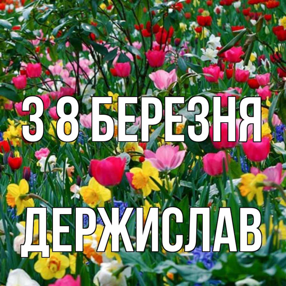 Открытка на каждый день з підписом, Держислав З 8 БЕРЕЗНЯ с международным женским днем поздравления для женщины Прикольна листівка з побажанням онлайн скачати безкоштовно 