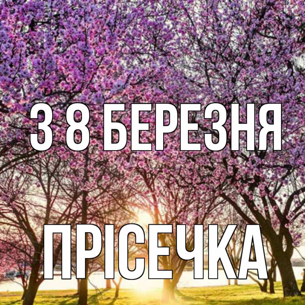 Открытка на каждый день з підписом, Прісечка З 8 БЕРЕЗНЯ международный женский день Прикольна листівка з побажанням онлайн скачати безкоштовно 