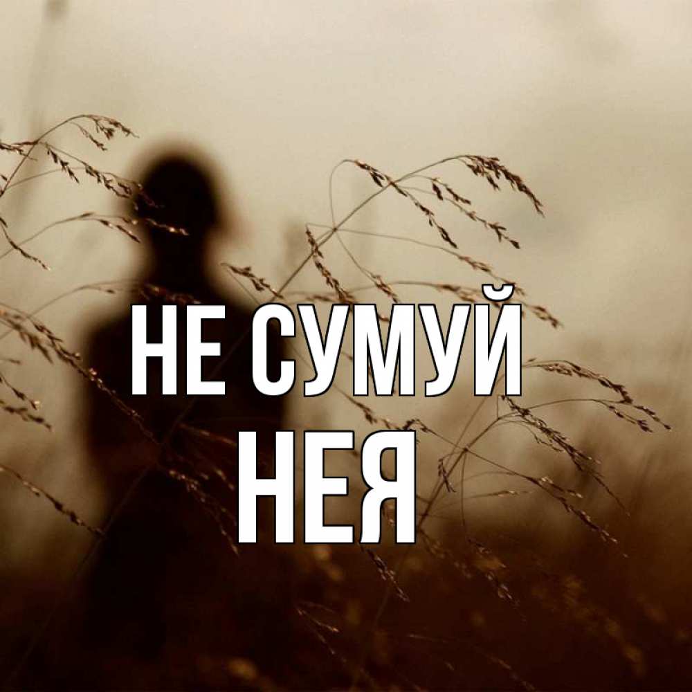 Открытка на каждый день з підписом, Нея Не сумуй грусть Прикольна листівка з побажанням онлайн скачати безкоштовно 