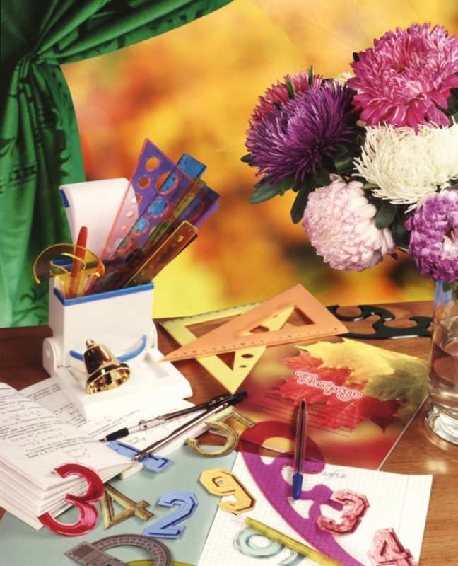 Открытка цветы для учителя  с днем учителя  З Днем вчителя 