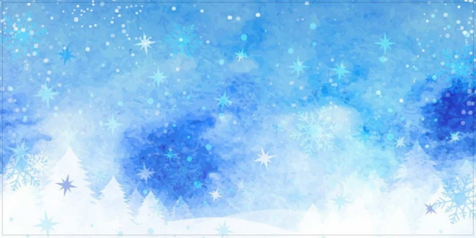 Открытка зимняя абстрактная открытка зима и снежинки Доброго ранку 