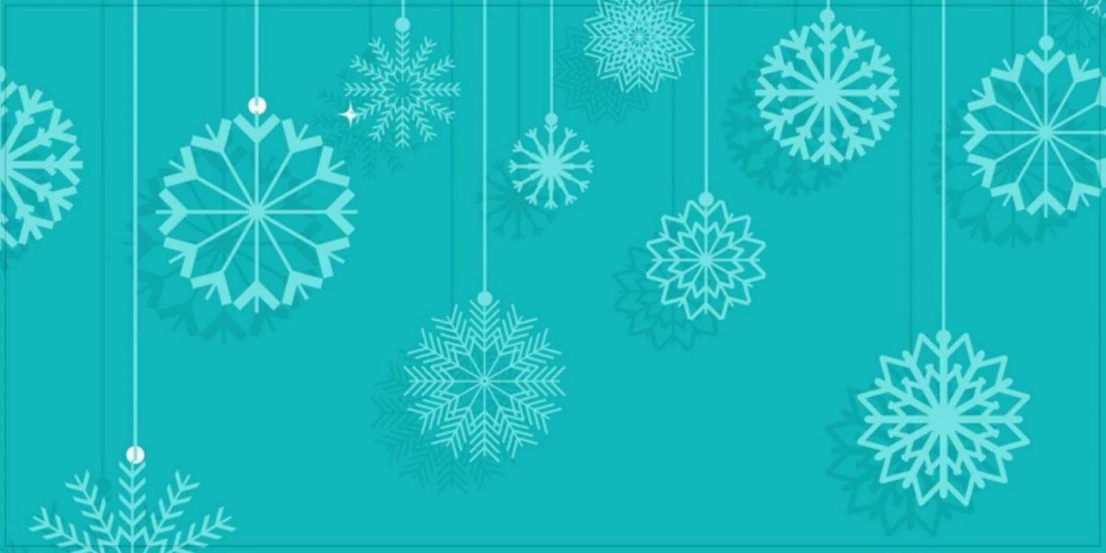 Открытка зима пришла снежинки на фоне открытка со снежинками Доброго ранку 