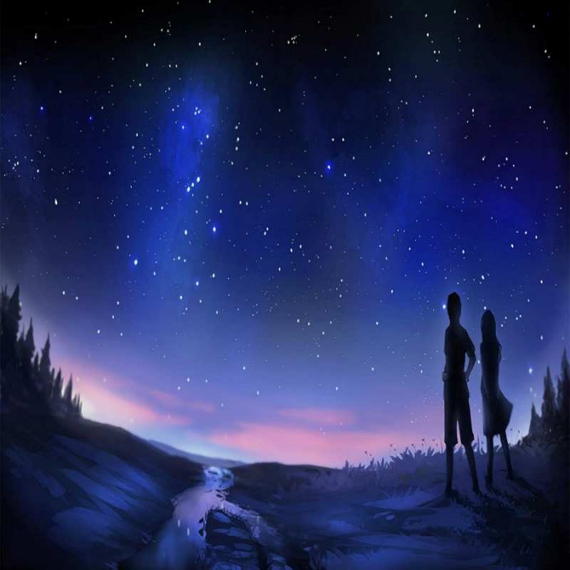 Открытка звездное небо 1 абстракция 1 Хочу обійняти тебе 