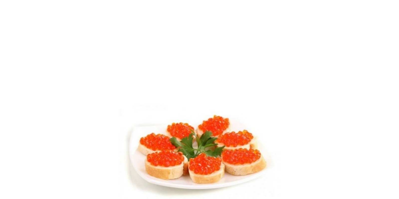 Открытка бутерброды с красной икрой бутерброд,красная икра Смачного 