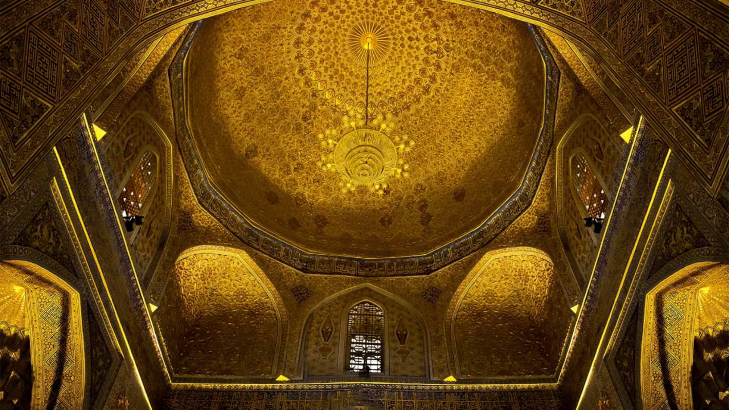 Открытка купол мечети  купол  З курбан айтом 