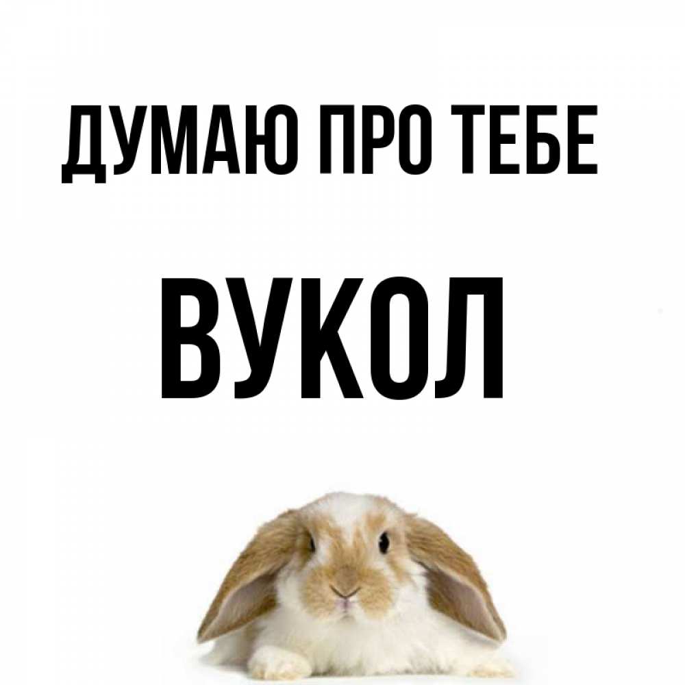 Открытка на каждый день з підписом, Вукол Думаю про тебе подписать своими руками онлайн Прикольна листівка з побажанням онлайн скачати безкоштовно 