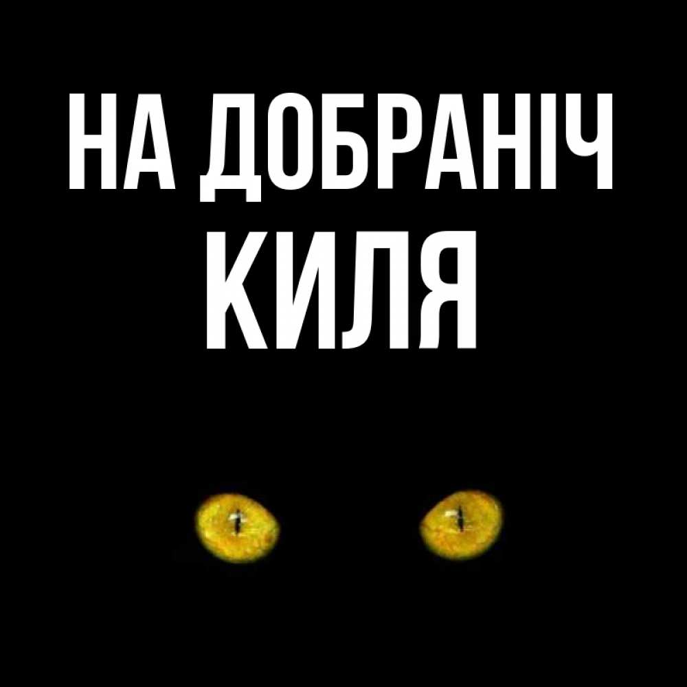 Открытка на каждый день з підписом, Киля На добраніч сладких снов бесстрашный мой дружочек Прикольна листівка з побажанням онлайн скачати безкоштовно 