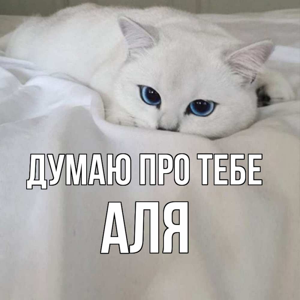 Открытка на каждый день з підписом, Аля Думаю про тебе я очень по тебе скучаю и тоскую Прикольна листівка з побажанням онлайн скачати безкоштовно 