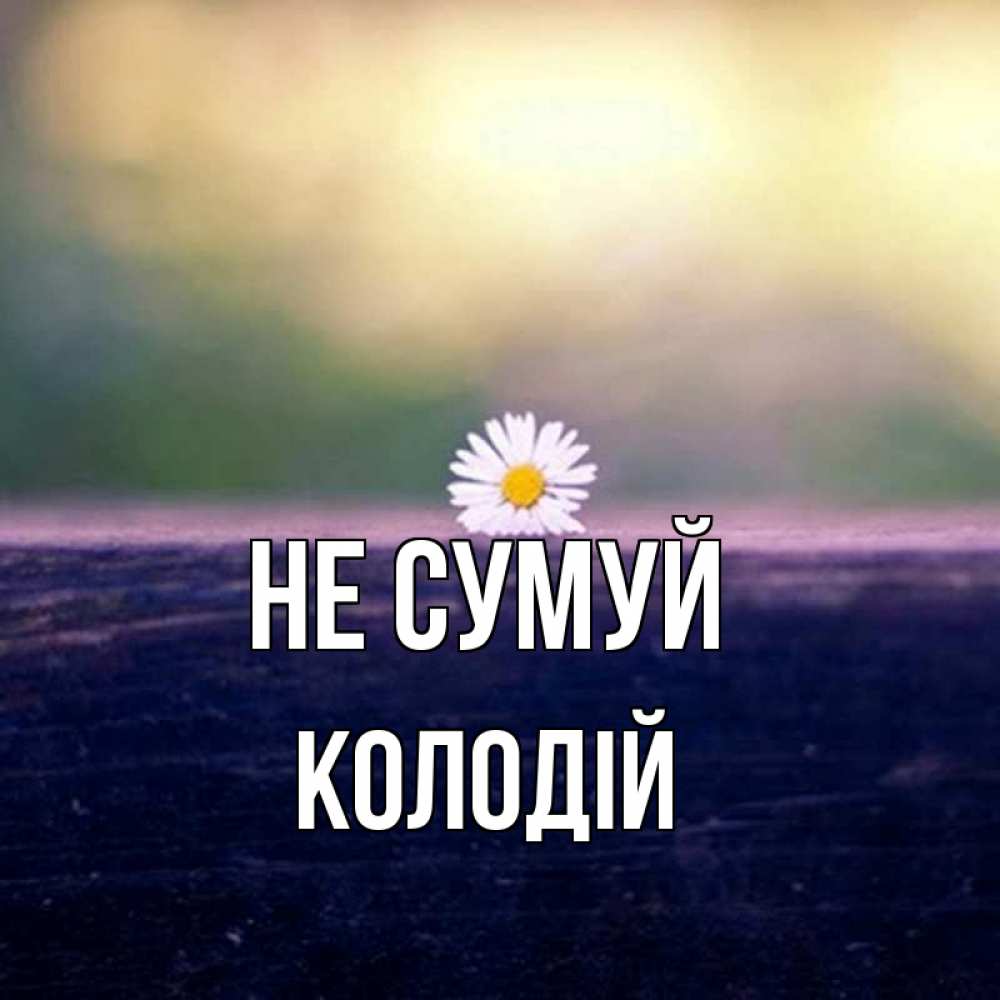 Открытка на каждый день з підписом, Колодій Не сумуй красота Прикольна листівка з побажанням онлайн скачати безкоштовно 