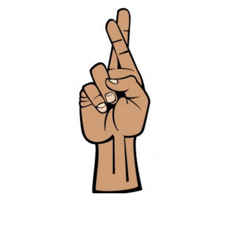 Открытка держим за тебя пальцы  все будет хорошо  Бажаю тобі успіху 