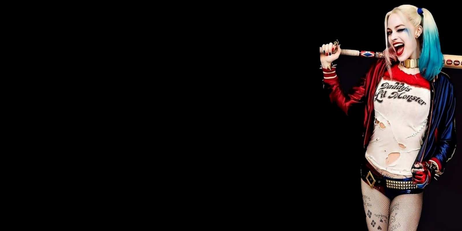 Открытка харли квинн улыбнись пожелания быть позитивным Усміхнись 