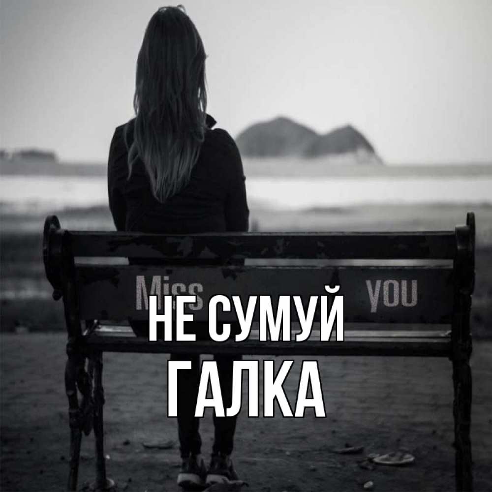 Открытка на каждый день з підписом, Галка Не сумуй смотрит на скалы Прикольна листівка з побажанням онлайн скачати безкоштовно 