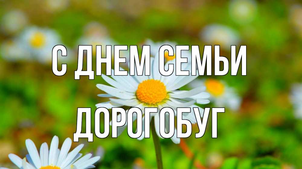 Открытка на каждый день з підписом, Дорогобуг С днем семьи с днем семьи Прикольна листівка з побажанням онлайн скачати безкоштовно 