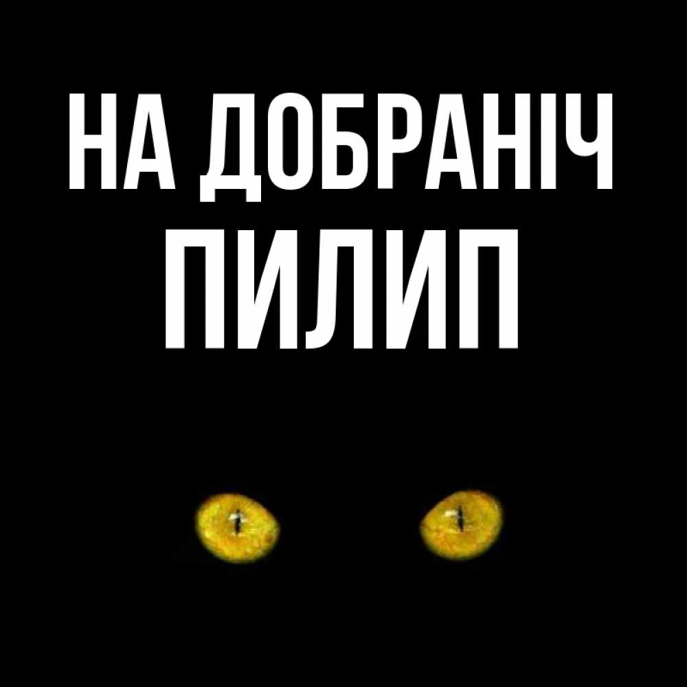 Открытка на каждый день з підписом, Пилип На добраніч сладких снов бесстрашный мой дружочек Прикольна листівка з побажанням онлайн скачати безкоштовно 