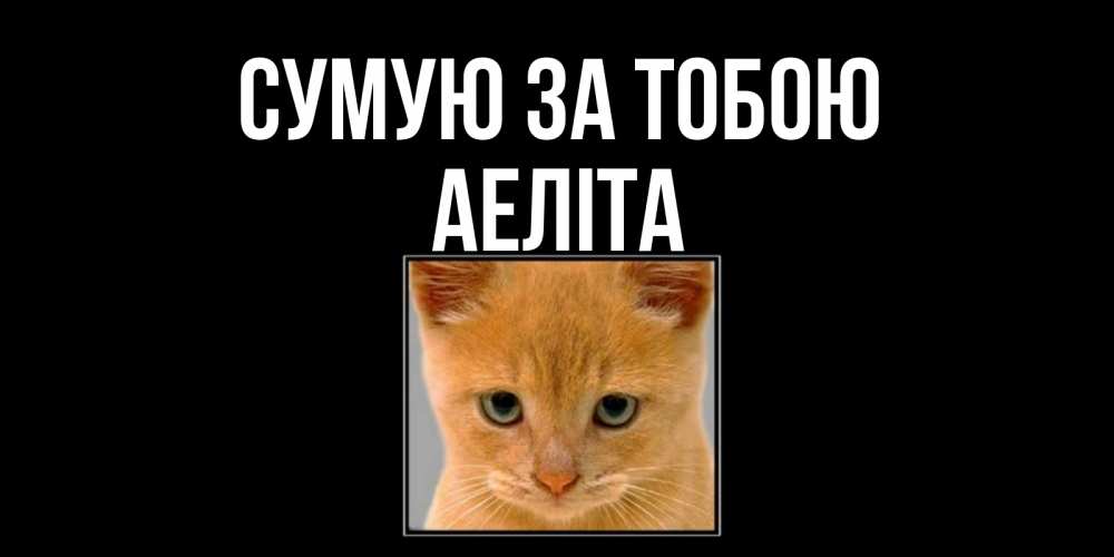 Открытка на каждый день з підписом, Аеліта Сумую за тобою открытки рыжий котенок скучает по тебе Прикольна листівка з побажанням онлайн скачати безкоштовно 