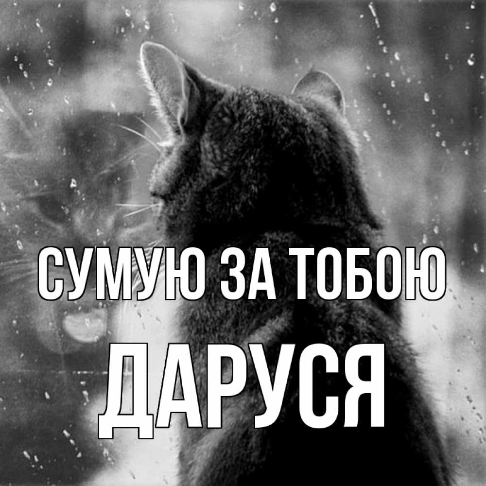 Открытка на каждый день з підписом, Даруся Сумую за тобою скорее ко мне приходи 1 Прикольна листівка з побажанням онлайн скачати безкоштовно 