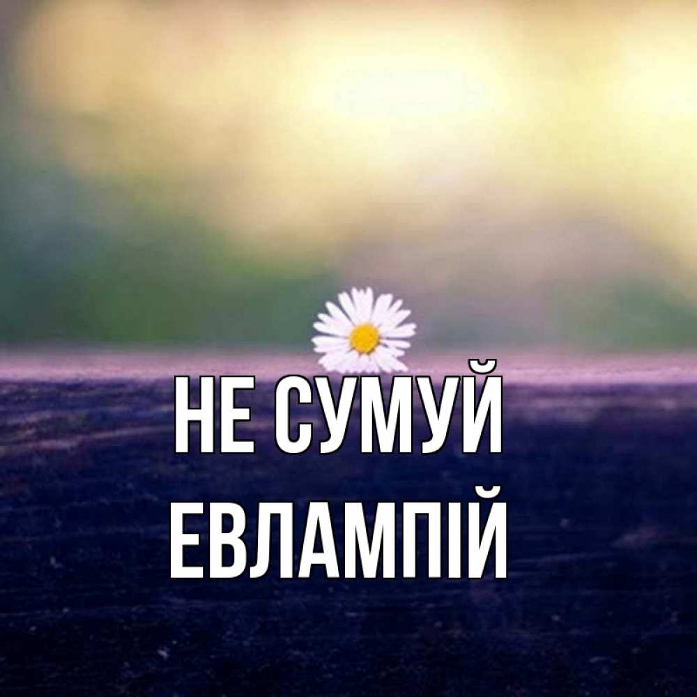 Открытка на каждый день з підписом, Евлампій Не сумуй красота Прикольна листівка з побажанням онлайн скачати безкоштовно 