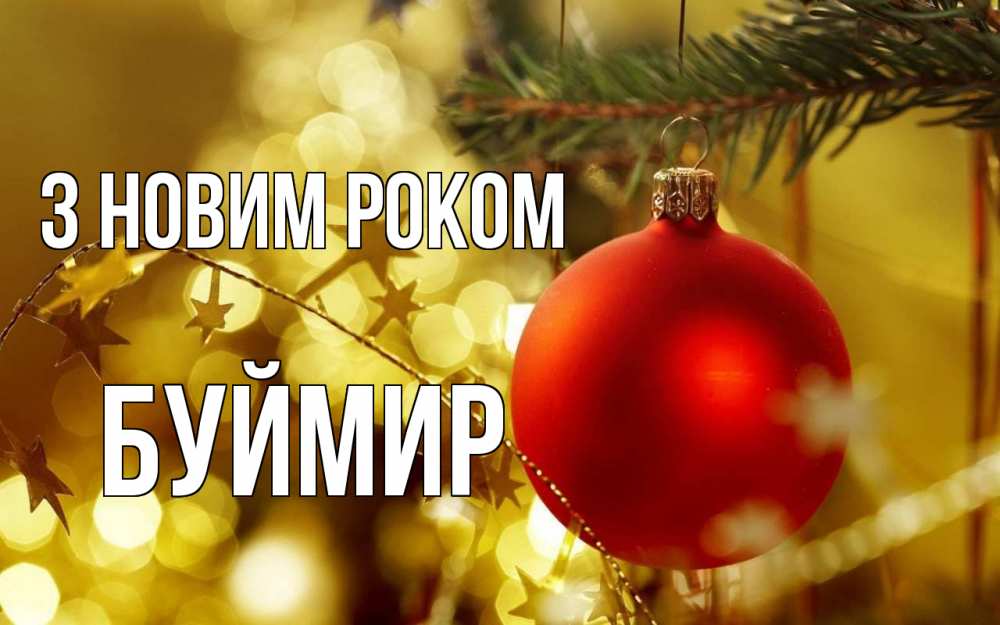Открытка на каждый день з підписом, Буймир З новим роком новый год, новогодняя игрушка Прикольна листівка з побажанням онлайн скачати безкоштовно 