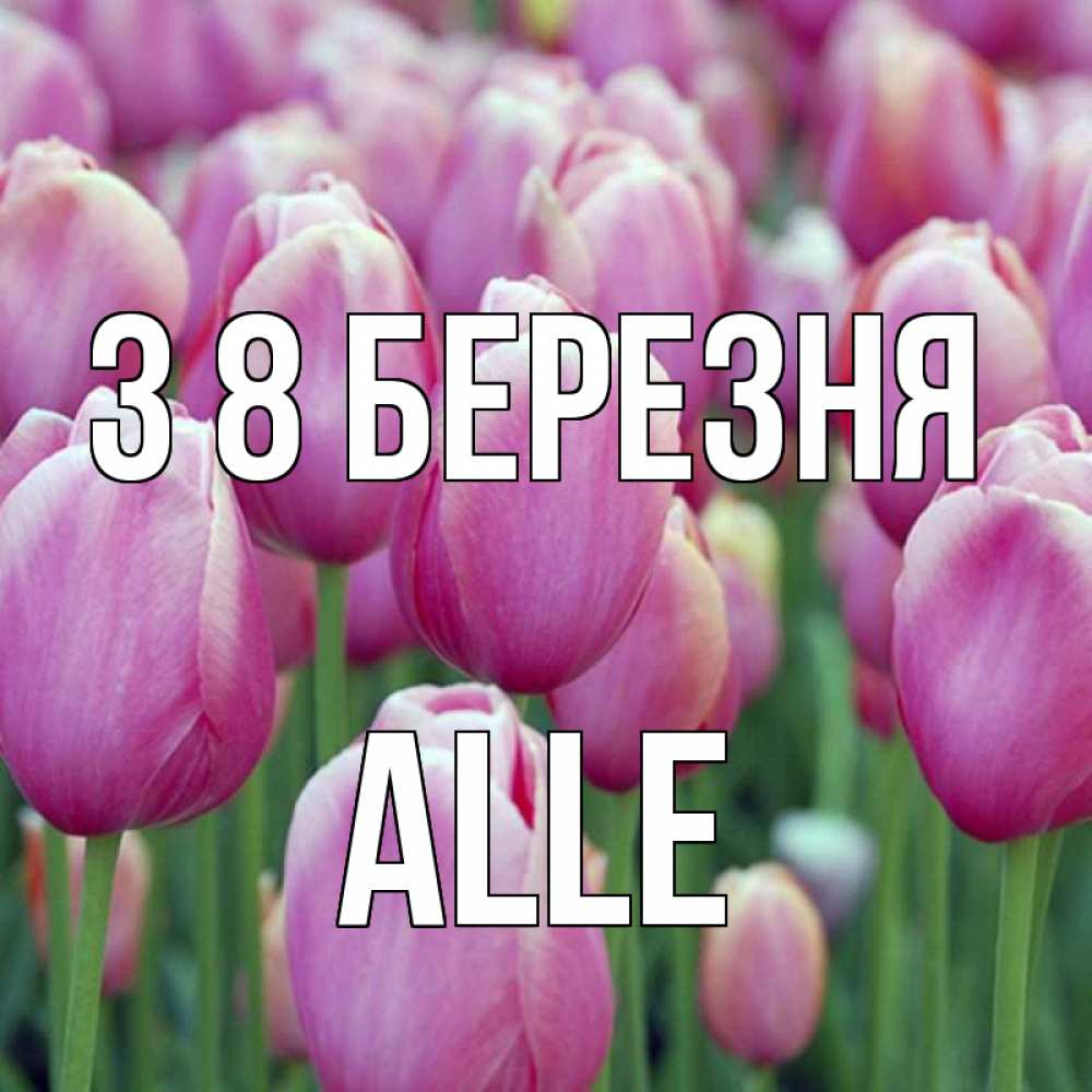 Открытка на каждый день з підписом, Alle З 8 БЕРЕЗНЯ на международный женский день 3 Прикольна листівка з побажанням онлайн скачати безкоштовно 