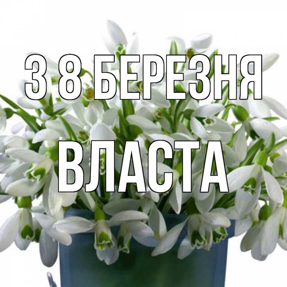 Открытка на каждый день з підписом, Власта З 8 БЕРЕЗНЯ цветы к международному женскому дню Прикольна листівка з побажанням онлайн скачати безкоштовно 