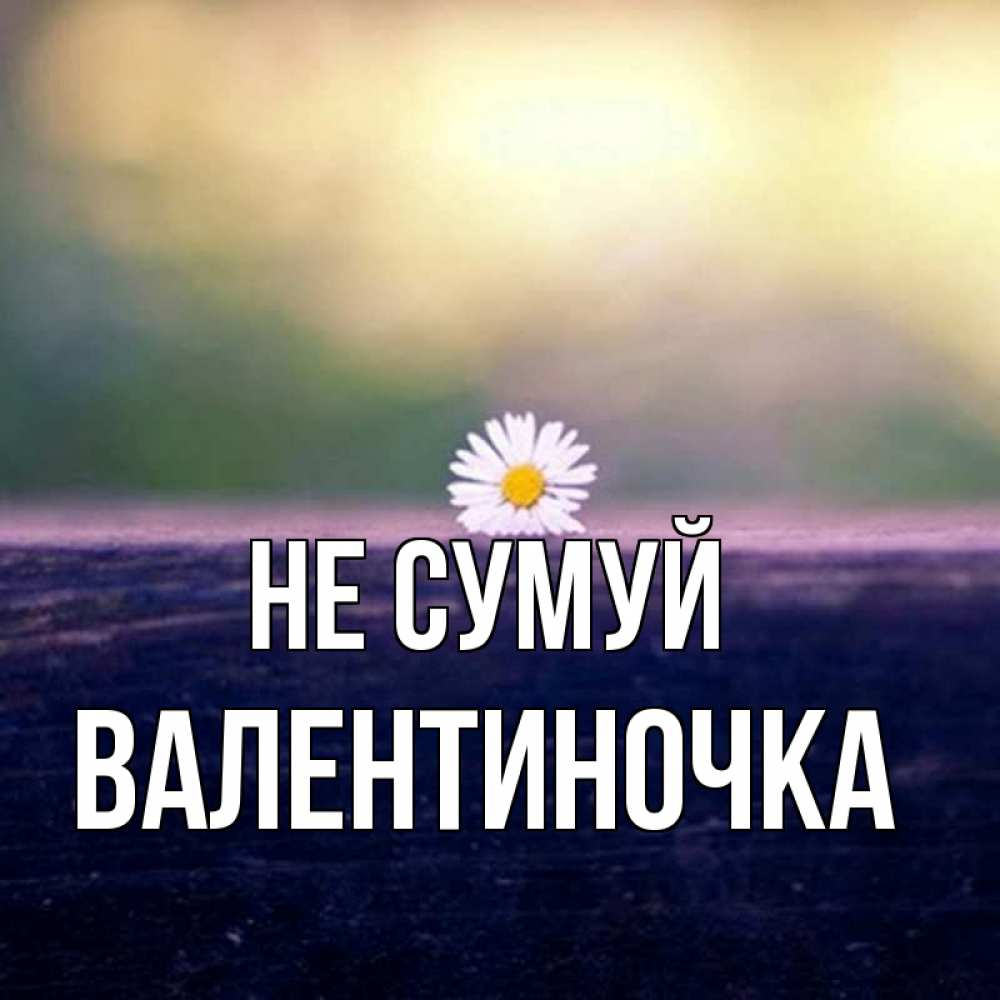 Открытка на каждый день з підписом, Валентиночка Не сумуй красота Прикольна листівка з побажанням онлайн скачати безкоштовно 