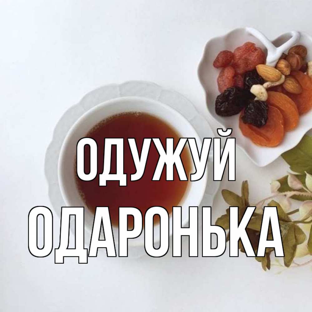 Открытка на каждый день з підписом, Одаронька Одужуй неизвестные растения Прикольна листівка з побажанням онлайн скачати безкоштовно 