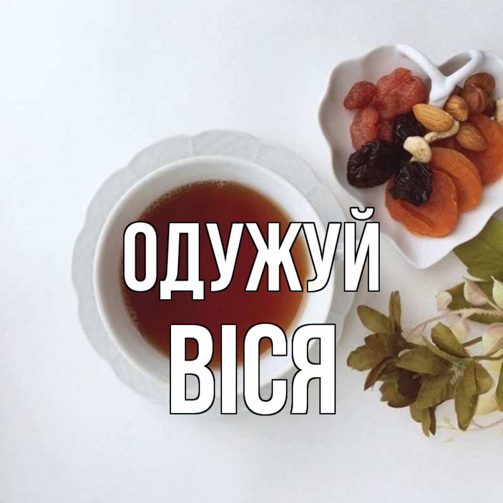Открытка на каждый день з підписом, Віся Одужуй неизвестные растения Прикольна листівка з побажанням онлайн скачати безкоштовно 