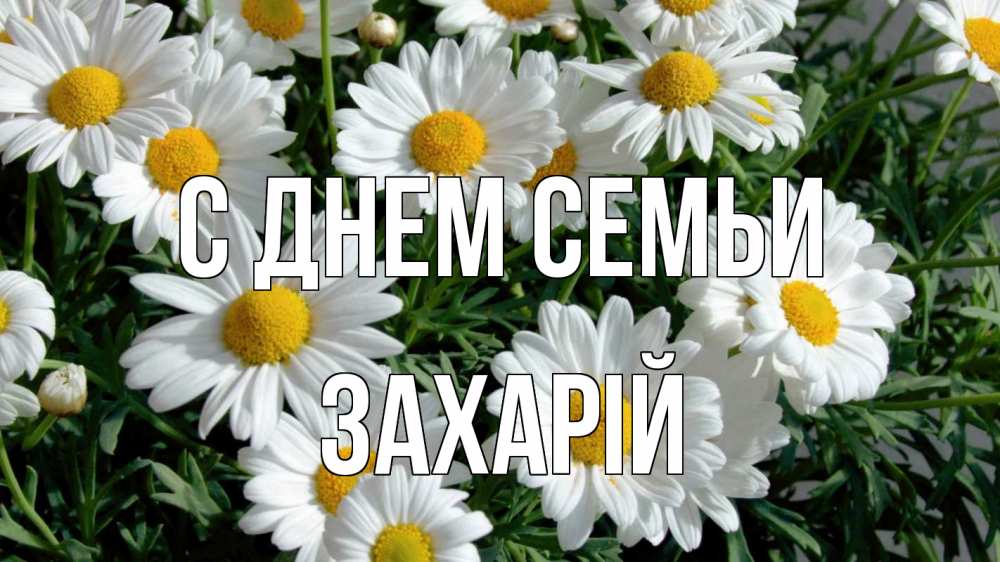 Открытка на каждый день з підписом, Захарій С днем семьи с днем семьи Прикольна листівка з побажанням онлайн скачати безкоштовно 