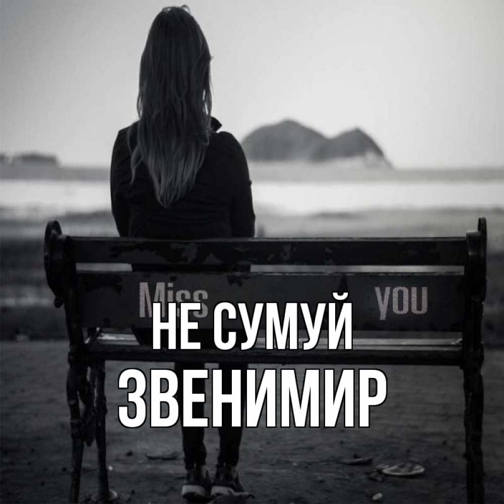 Открытка на каждый день з підписом, Звенимир Не сумуй смотрит на скалы Прикольна листівка з побажанням онлайн скачати безкоштовно 