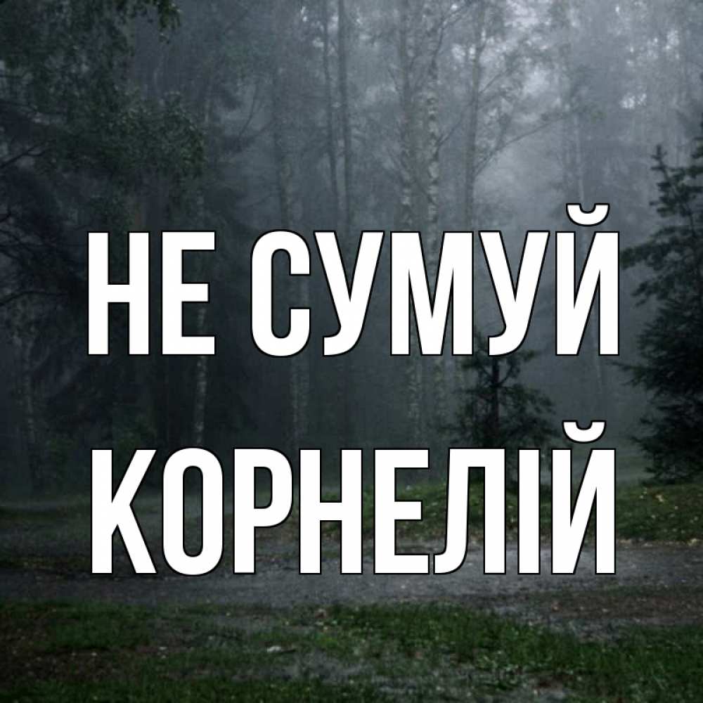 Открытка на каждый день з підписом, Корнелій Не сумуй осень Прикольна листівка з побажанням онлайн скачати безкоштовно 