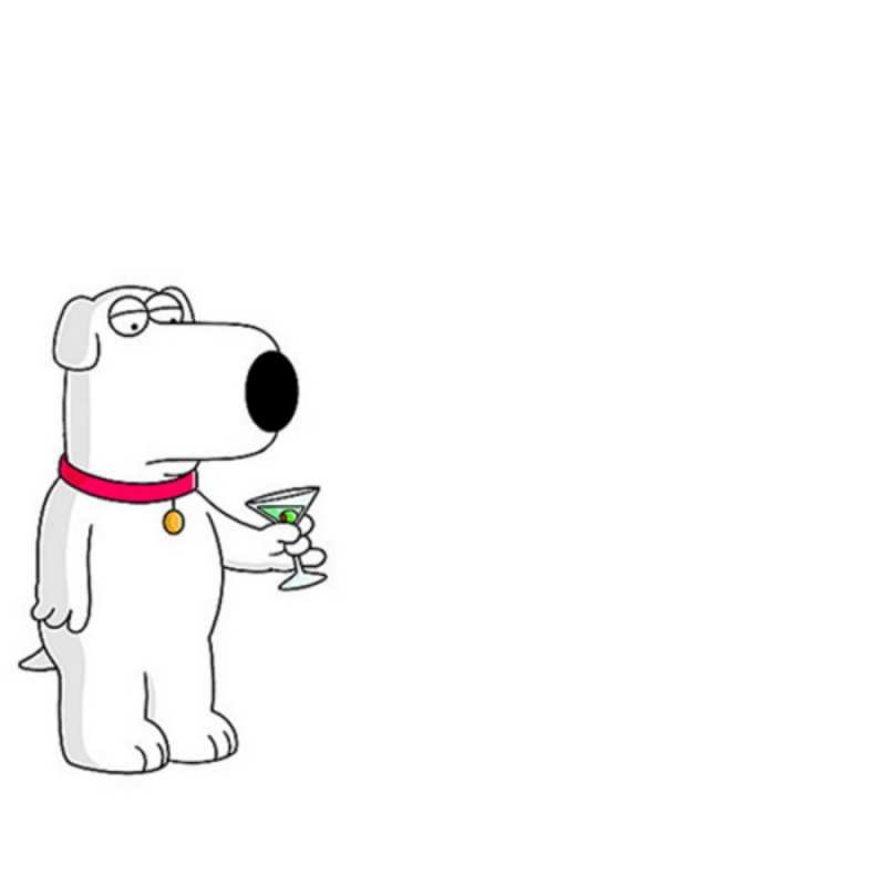 Открытка С днем рождения от песика  песик с оливками  З Днем народження 