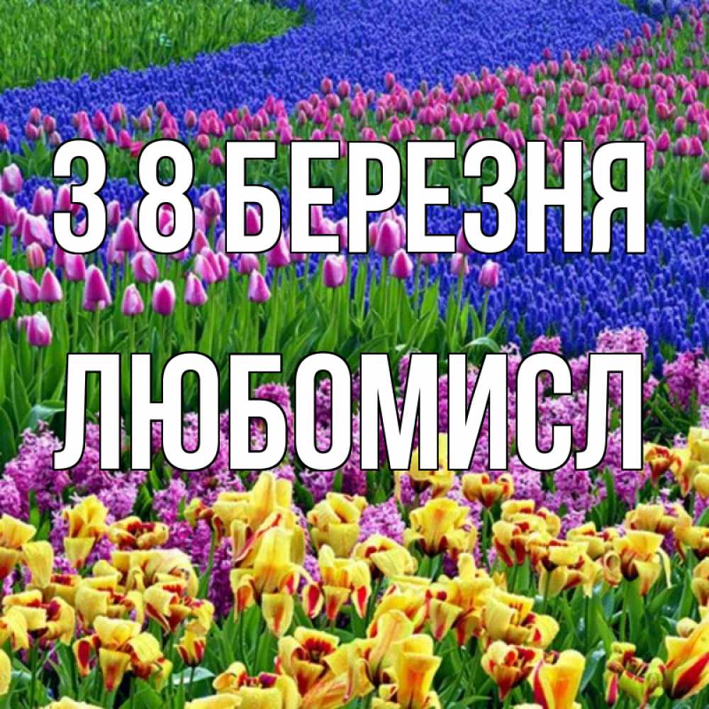 Открытка на каждый день з підписом, Любомисл З 8 БЕРЕЗНЯ цветы Прикольна листівка з побажанням онлайн скачати безкоштовно 