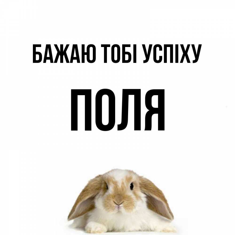 Открытка на каждый день з підписом, Поля Бажаю тобі успіху открытки с произвольным текстом который можно вставить в открытку и создать ее самостоятельно бесплатно онлайн Прикольна листівка з побажанням онлайн скачати безкоштовно 