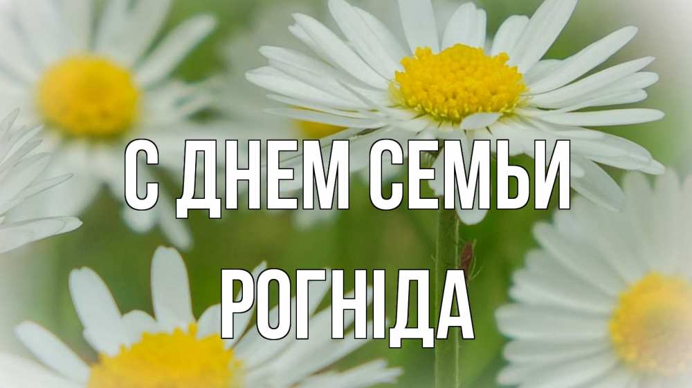 Открытка на каждый день з підписом, Рогніда С днем семьи с днем семьи  1 Прикольна листівка з побажанням онлайн скачати безкоштовно 