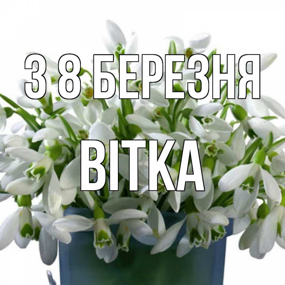 Открытка на каждый день з підписом, Вітка З 8 БЕРЕЗНЯ цветы к международному женскому дню Прикольна листівка з побажанням онлайн скачати безкоштовно 