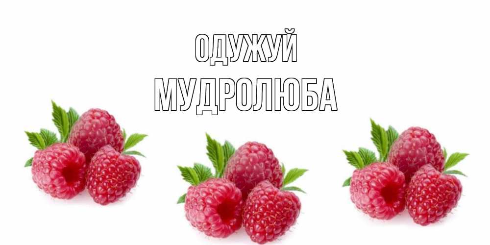 Открытка на каждый день з підписом, Мудролюба Одужуй малиновая открыта с пожеланием о выздоровлении Прикольна листівка з побажанням онлайн скачати безкоштовно 