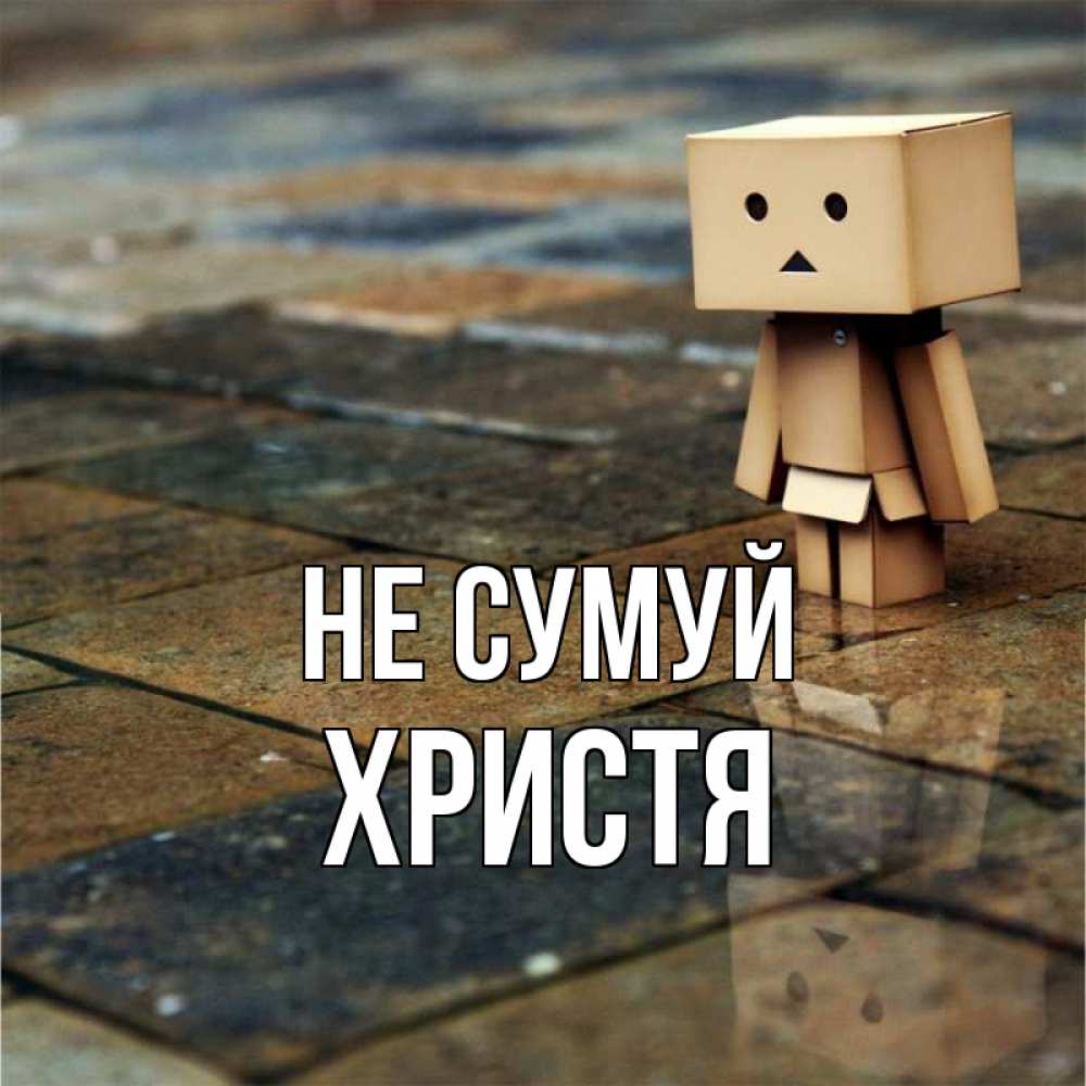Открытка на каждый день з підписом, Христя Не сумуй Стив Прикольна листівка з побажанням онлайн скачати безкоштовно 