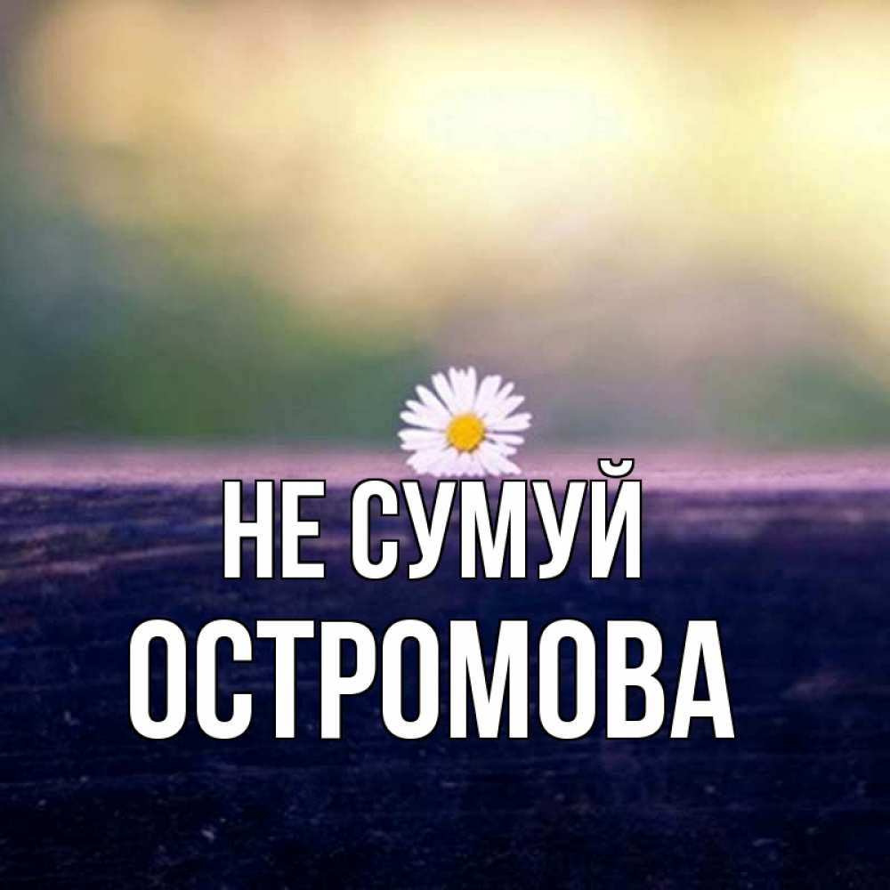 Открытка на каждый день з підписом, Остромова Не сумуй красота Прикольна листівка з побажанням онлайн скачати безкоштовно 