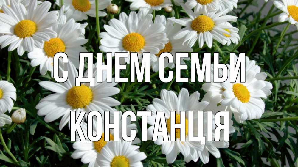 Открытка на каждый день з підписом, Констанція С днем семьи с днем семьи Прикольна листівка з побажанням онлайн скачати безкоштовно 