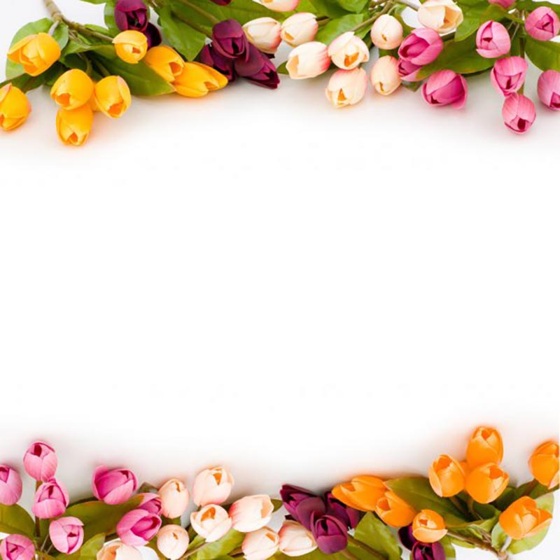 Открытка букет тюльпанов  весна март  С наурызом 