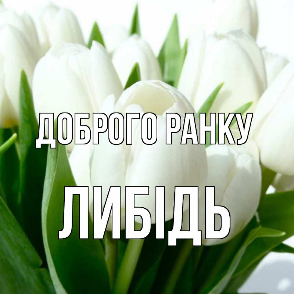 Открытка на каждый день з підписом, Либідь Доброго ранку открытки на каждый день по именам Прикольна листівка з побажанням онлайн скачати безкоштовно 