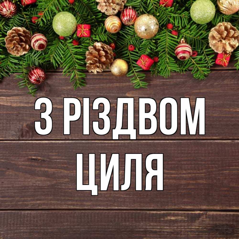 Открытка на каждый день з підписом, Циля З Різдвом с рождеством Прикольна листівка з побажанням онлайн скачати безкоштовно 