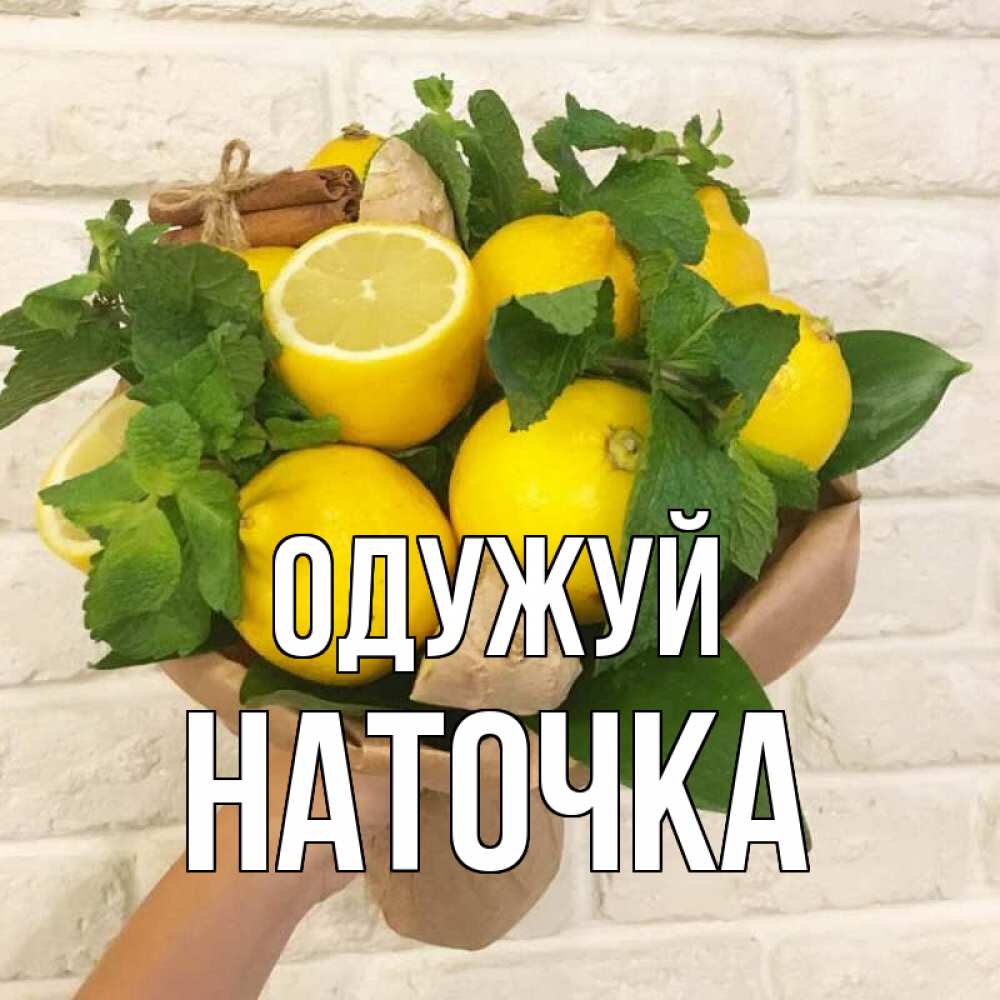 Открытка на каждый день з підписом, Наточка Одужуй витамины Прикольна листівка з побажанням онлайн скачати безкоштовно 