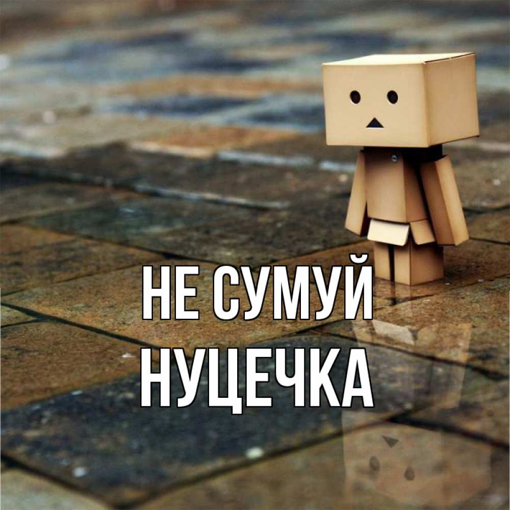 Открытка на каждый день з підписом, Нуцечка Не сумуй Стив Прикольна листівка з побажанням онлайн скачати безкоштовно 